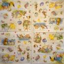 184 Rabbits:  unnatürlich - 3-ply - 35x35 cm